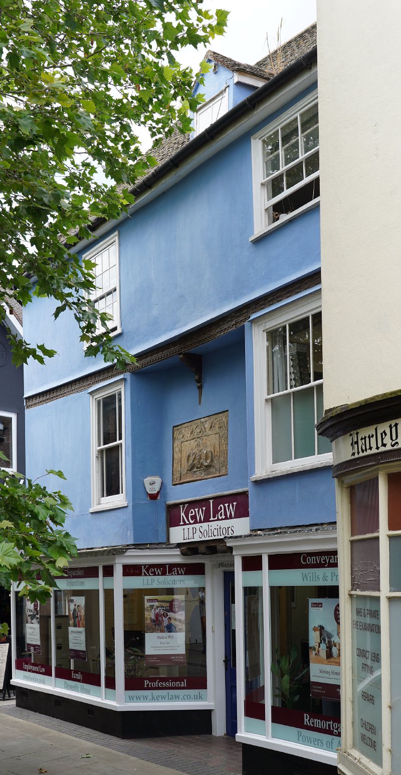 The front of Braintree Manor House in Braintree, Essex.